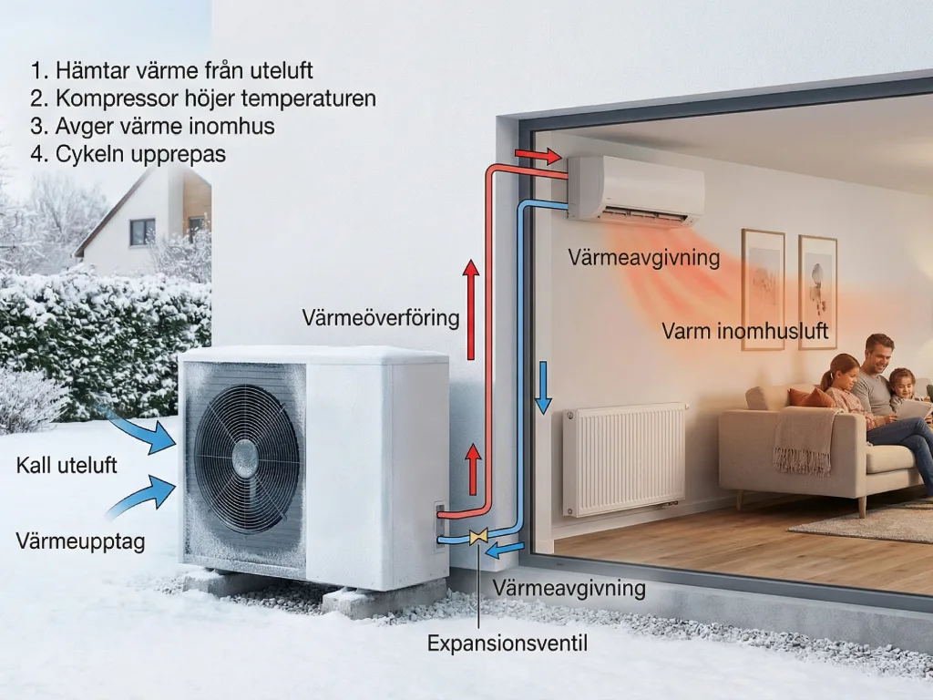 värmepump service Norrköping underhåll kontroll